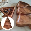 Garende Cây Giáng Sinh Hình Món Ăn 3 Đĩa Ăn Nhẹ Tái Sử Dụng cho Tráng Miệng, Phòng Ăn, Nhà Bếp 3