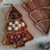 Garende Cây Giáng Sinh Hình Món Ăn 3 Đĩa Ăn Nhẹ Tái Sử Dụng cho Tráng Miệng, Phòng Ăn, Nhà Bếp 8
