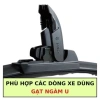 Gạt mưa BOSCH Aerofit chính hãng cho MG5 số sàn - Thiết kế mềm, chân móc U size 18-24 inch, chỉ 290k 2