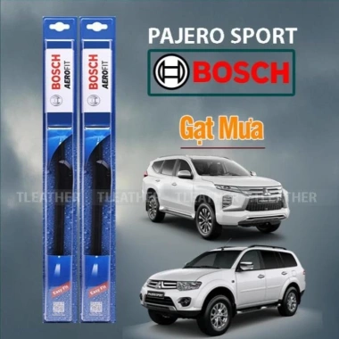 Gạt mưa Mitsubishi Pajero Sport - Bosch chính hãng, mềm không xương, 1 đôi 290.500đ
