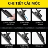 Gạt mưa Mitsubishi Pajero Sport - Bosch chính hãng, mềm không xương, 1 đôi 290.500đ 5