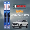 Gạt mưa ô tô Hyundai Creta 2.022-2.023 silicon, bộ 2 size 16 inch và 26 inch - sạch êm, giá ưu đãi 290.500đ