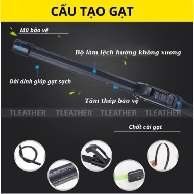 Gạt mưa Toyota Altis 2.009-2.023 Bosch mềm không xương - 1 đôi giá 290.500₫ 5