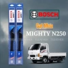 Gạt mưa xe tải Hyundai Mighty N250 silicon lưỡi cao su mềm, êm ái, bền cao - Giá 290.500₫