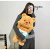 Gấu Bông Butter Bear Đeo Yếm Xanh - Teddy Biểu Cảm Đáng Yêu, Giá Ưu Đãi 165k 6