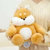 Gấu bông Cáo béo & Shiba Maru vàng 33cm - Lông mịn cao cấp, siêu cute, giảm còn 136k 2