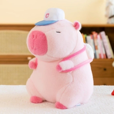 Gấu bông Capybara mẫu mới hottrend – màu hồng, trắng, xanh lá, đủ size, cao cấp 129k 20