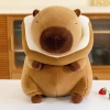Gấu bông Capybara mẫu mới hottrend – màu hồng, trắng, xanh lá, đủ size, cao cấp 129k 24