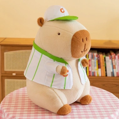 Gấu bông Capybara mẫu mới hottrend – màu hồng, trắng, xanh lá, đủ size, cao cấp 129k 32