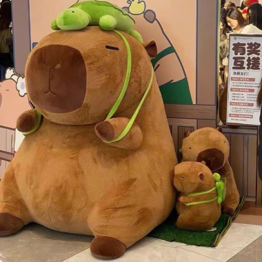 Gấu Bông Capybara Siêu To Khổng Lồ Thú Nhồi Bông Rùa, Mũi Rút Quà Tặng Cao Cấp 299k Gấu Bông Capybara Siêu To Khổng Lồ Thú Nhồi Bông Rùa, Mũi Rút Quà Tặng Cao Cấp 299k