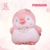 Gấu Bông Chim Cánh Cụt Đeo Yếm Gấu Trúc Cute – Thú Nhồi Bông Lông Kim Quà Tặng Bé 500k 7