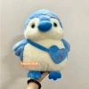 Gấu bông chim cánh cụt xanh nhạt, mũm mĩm, đeo túi tim - Giá 165.000đ 9