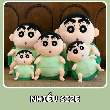 Gấu Bông Cu Shin Cậu Bé Bút Chì Cosplay Rùa Xanh Đáng Yêu - Nhiều Size, Giá chỉ 75.000 VND 2 Gấu Bông Cu Shin Cậu Bé Bút Chì Cosplay Rùa Xanh Đáng Yêu - Nhiều Size, Giá chỉ 75.000 VND 2