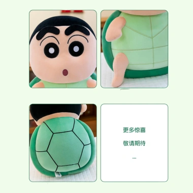 Gấu Bông Cu Shin Cậu Bé Bút Chì Cosplay Rùa Xanh Đáng Yêu - Nhiều Size, Giá chỉ 75.000 VND 4 Gấu Bông Cu Shin Cậu Bé Bút Chì Cosplay Rùa Xanh Đáng Yêu - Nhiều Size, Giá chỉ 75.000 VND 4