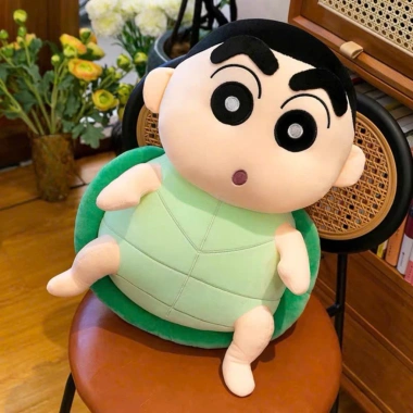 Gấu Bông Cu Shin Cậu Bé Bút Chì Cosplay Rùa Xanh Đáng Yêu - Nhiều Size, Giá chỉ 75.000 VND