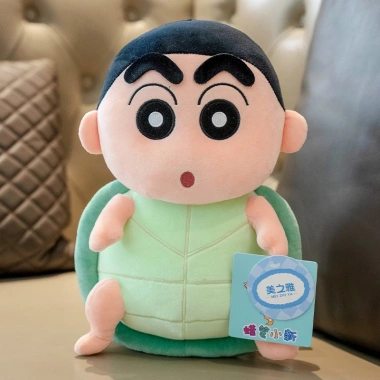 Gấu Bông Cu Shin Cậu Bé Bút Chì Cosplay Rùa Xanh Đáng Yêu - Nhiều Size, Giá chỉ 75.000 VND