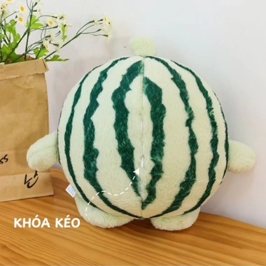Gấu Bông Dưa Hấu Chạy Bộ Nhiều Size Nhập Khẩu Cao Cấp Bông Mềm Hạt Thêu Nổi Giá 89.000₫