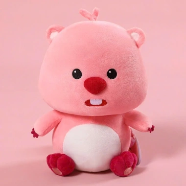 Gấu bông hải ly cá mập, hồng, gấu dâu, loopy cosplay – Giá 250k giảm từ 312.5k