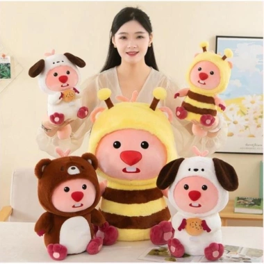 Gấu Bông Hải Ly Loopy Cosplay Cao Cấp Cho Bé - Đáng Yêu, Giá Ưu Đãi 99k