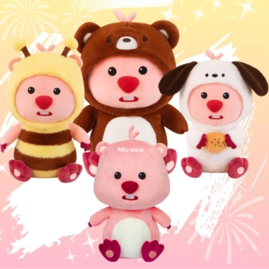 Gấu Bông Hải Ly Loopy Cosplay Cao Cấp Cho Bé - Đáng Yêu, Giá Ưu Đãi 99k