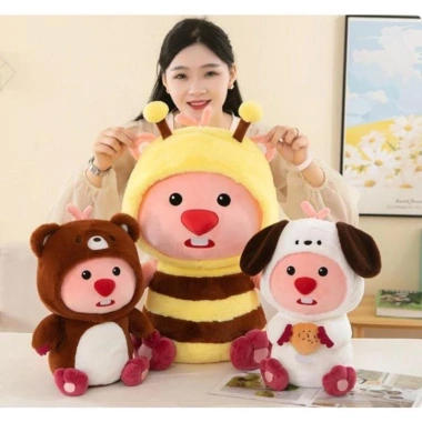 Gấu Bông Hải Ly Loopy Cosplay Cao Cấp Cho Bé - Đáng Yêu, Giá Ưu Đãi 99k