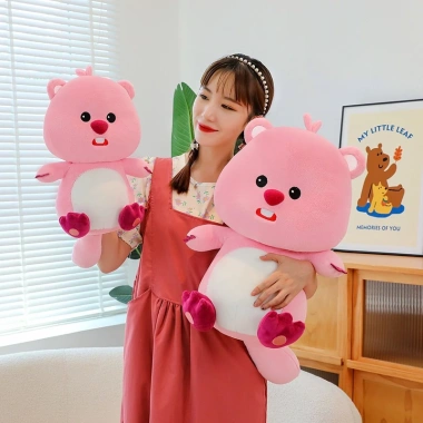 Gấu Bông Hải Ly Loopy Cosplay Cao Cấp - Mềm Mại, Thú Nhồi Bông, Quà Sinh Nhật 150k 7