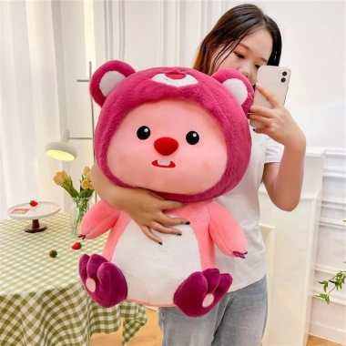 Gấu Bông Hải Ly Loopy Cosplay Cao Cấp - Thú Nhồi Bông Lena Siêu Đáng Yêu, Giá 148.719 VND