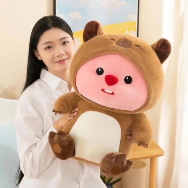 Gấu Bông Hải Lý Loopy Cosplay Capybara - Quà Tặng Ôm Ngủ Big City Bear Giá 125k