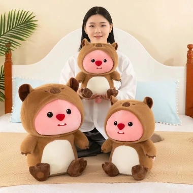 Gấu Bông Hải Lý Loopy Cosplay Capybara - Quà Tặng Ôm Ngủ Big City Bear Giá 125k 5 Gấu Bông Hải Lý Loopy Cosplay Capybara - Quà Tặng Ôm Ngủ Big City Bear Giá 125k 5