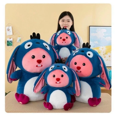 Gấu bông hải ly Loopy Cosplay gấu dâu - Siêu xinh, nhanh chóng, chỉ 90.000₫