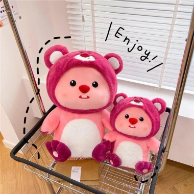 Gấu Bông Hải Ly Loopy Cosplay - Lotso, Stitch Xanh, Capybara, Pikachu, Giá chỉ 99k 5 Gấu Bông Hải Ly Loopy Cosplay - Lotso, Stitch Xanh, Capybara, Pikachu, Giá chỉ 99k 5