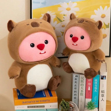 Gấu Bông Hải Ly Loopy Cosplay - Lotso, Stitch Xanh, Capybara, Pikachu, Giá chỉ 99k