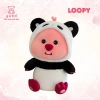 Gấu Bông Hải Ly Loopy Cún, Gấu Trúc Đội Mũ Pororo, Vải Mền Mịn To K3T1 - 219k 10
