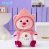 Gấu Bông Hải Lý Loopy Hồng Đáng Yêu Cao Cấp Memon Đội Mũ Trái Cây, Giá chỉ 198.000đ 5