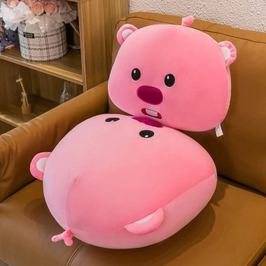Gấu Bông Hải Lý Loopy Hồng Pororo - Thú Nhồi Bông Siêu Đáng Yêu, Nhập Khẩu 139k