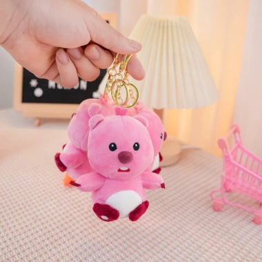 Gấu Bông Hải Ly Loopy Pororo 10cm Dễ Thương - Móc Khóa Giá 65k (Giảm từ 81.9k)