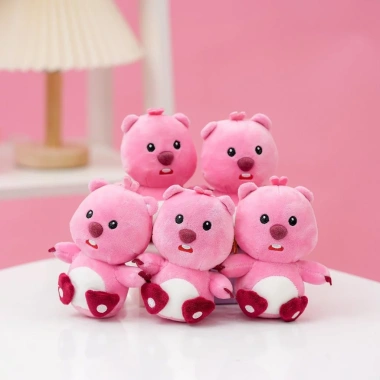 Gấu Bông Hải Ly Loopy Pororo 10cm Dễ Thương - Móc Khóa Giá 65k (Giảm từ 81.9k)
