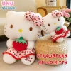 Gấu Bông Hello Kitty Ôm Dâu Tím Đáng Yêu - Mềm Dễ Thương, Giá 69.000₫ Giảm Giá 3
