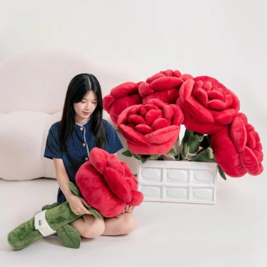Gấu bông hoa hồng khổng lồ 80cm: Giá chỉ 59.000₫, giảm mạnh, quà tặng ngọt ngào 8