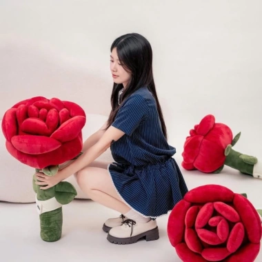 Gấu bông hoa hồng khổng lồ 80cm: Giá chỉ 59.000₫, giảm mạnh, quà tặng ngọt ngào 9