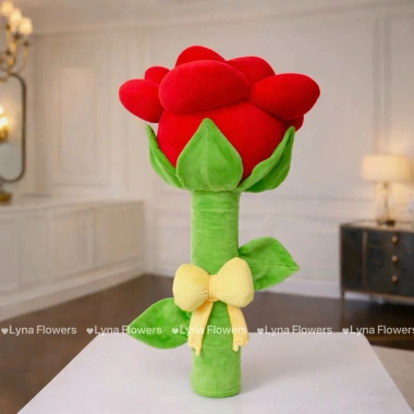 Gấu Bông Hoa Hồng Khổng Lồ Siêu Mềm Mịn - Tặng Người Yêu 8/3, Sinh Nhật