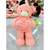 Gấu Bông Hồng Ôm Tim LOVE 1m Siêu Mềm - Gấu Teddy, Quà Sinh Nhật Valentine, 595k 2