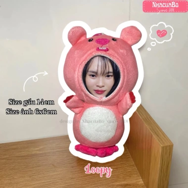 Gấu Bông In Ảnh Theo Yêu Cầu Hải Ly Loopy Thiết Kế Độc Đáo Giá Ưu Đãi 65.000