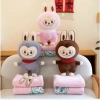 Gấu Bông Labubu Đeo Khăn kèm Chăn 2in1 ANVIHOME Em Bé Loopy Gấu Dâu Giá 250k 2