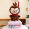 Gấu Bông Labubu Đeo Khăn kèm Chăn 2in1 ANVIHOME Em Bé Loopy Gấu Dâu Giá 250k 7