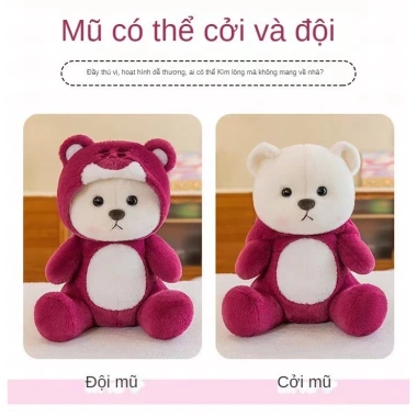 Gấu bông Lena cosplay đáng yêu - Thú nhồi bông 30‑100cm, giá ưu đãi 119.000₫ 2 Gấu bông Lena cosplay đáng yêu - Thú nhồi bông 30‑100cm, giá ưu đãi 119.000₫ 2