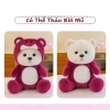 Gấu Bông Lena Cosplay Gấu Dâu Đỏ Hot - Tháo Rời Mũ, Giá Siêu Rẻ 79.000₫ 3