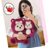 Gấu Bông Lena Cosplay Gấu Dâu Đỏ Hot - Tháo Rời Mũ, Giá Siêu Rẻ 79.000₫ 7