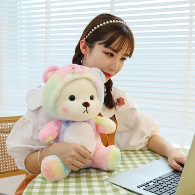 Gấu bông Lena loang màu cute 45-60cm - Thú nhồi bông Bear.om giảm giá 231k 7