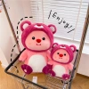 Gấu Bông Lớn Loopy Lotso Nằm Cao Cấp Vải Mịn - Quà Tặng Đáng Yêu từ MEILI STORE